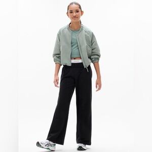 NWT Athleta Girl All Day Wide Leg Black pant Size XXL/16